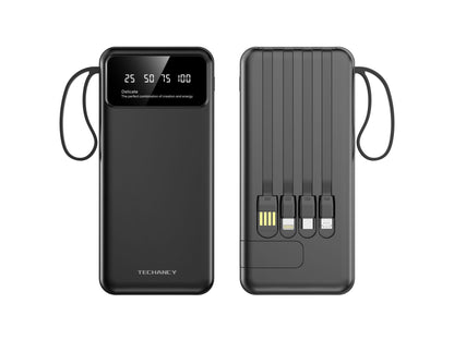 Power Bank 10000Mah c/ cabo - Fast Charger